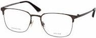 Police VPLP 14 Korrektionsbrille, Vollrand, Quadratisch, Metall, Herren, Schwarz-Grau - Bild 1