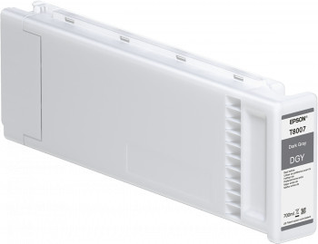 Epson T8007 Original Tintenpatrone Dunkelgrau für SureColor SC-P20000 - Bild 1