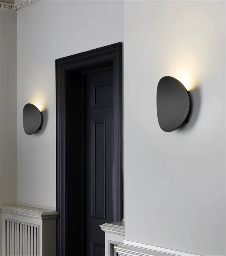 Moderne LED Wandleuchten aus Aluminium von CYLRDXK in Weiß, Schwarz oder gebürstetem Gold für dein Wohnzimmer - Bild 2