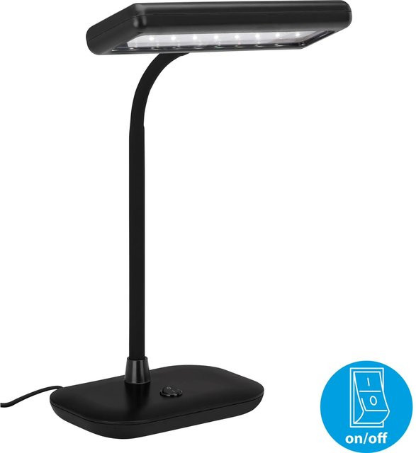 Brilo LED-Tischleuchte Daylight Schwarz, Höhe: 44 cm - Bild 1