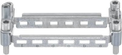 HARTING Halterahmen 09110169934 in Silber - Bild 1