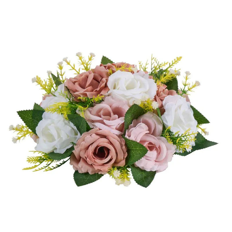 Künstliche Blumenkugeln von Buying Solutions, MB in Rosa und Weiß für deine Hochzeits-Tischdekoration - Bild 7
