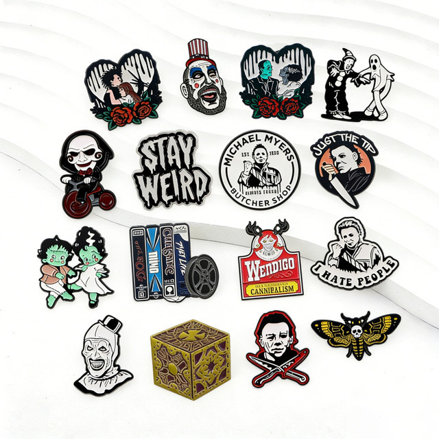 Warner Bros. Clown-Broschen Emaille-Pins, Unisex - Bild 1