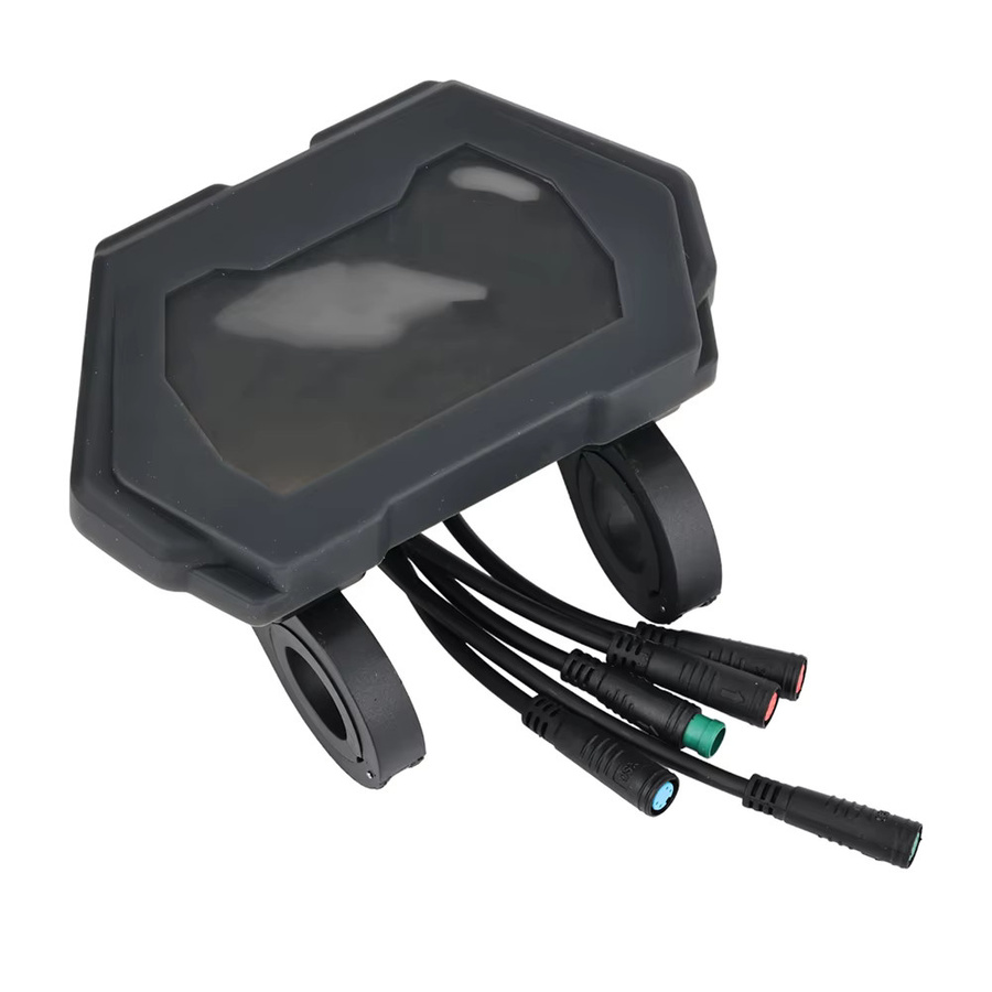 Wasserdichte Silikonhülle in Schwarz für KUGOO KUKIRIN G2 PRO und G2 MAX Elektroroller als Display- und Armaturenbrett-Schutzhülle - Bild 3