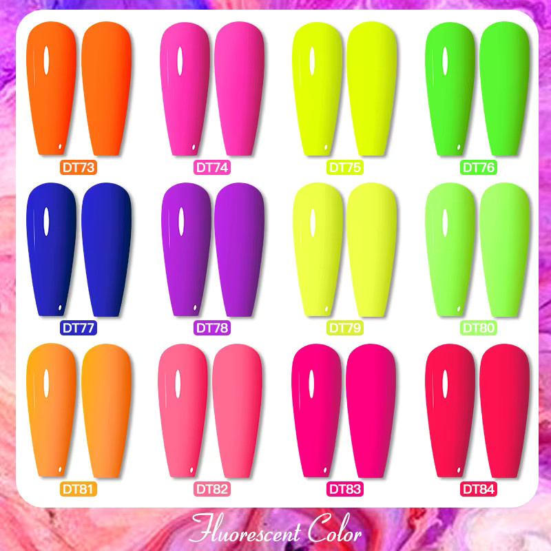MEET ACROSS Nagellack, Neon-Gel, 7 ml, Glänzend - Bild 5