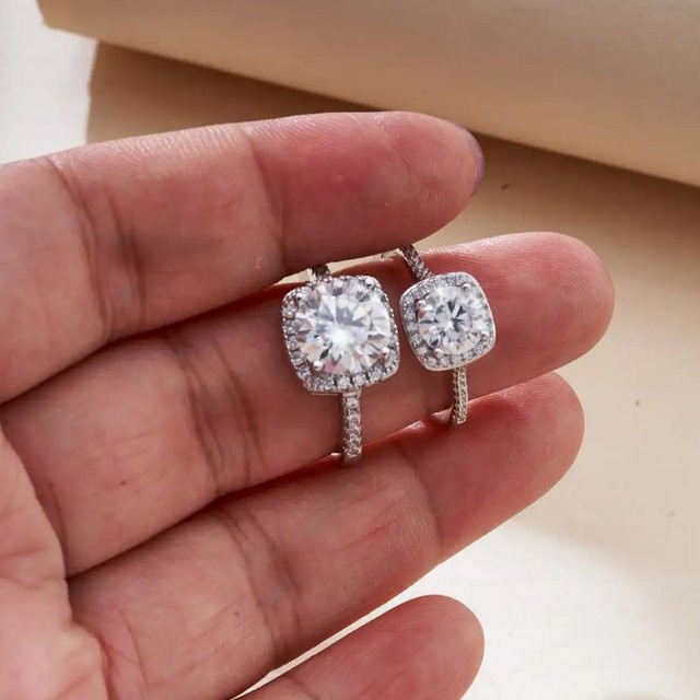 BIJOX STORY Moissanit-Ring, 925 Silber, Damen - Bild 1