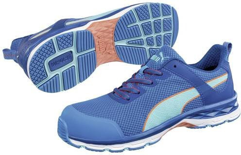 Puma Safety Beat WNS Low S1 ESD Sicherheitshalbschuh Blau Türkis Größe 39 - Bild 1