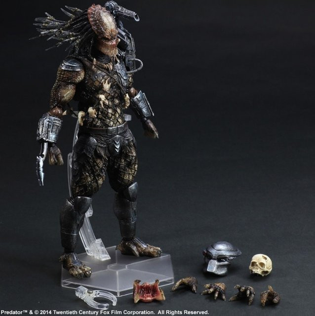 Square Enix Play Arts Kai Predator 1987 Jungle Hunter, Actionfigur - Bild 1