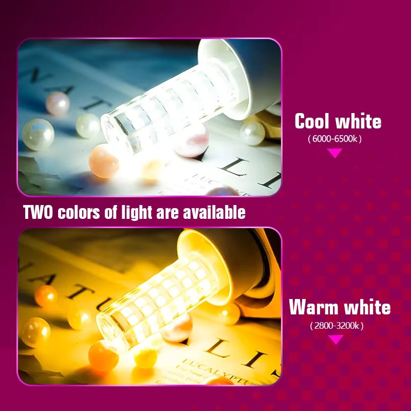 RXMAX LED G9 Glühbirne Maiskolbenlampe mit 360 Grad Abstrahlwinkel in Weiß - Bild 3