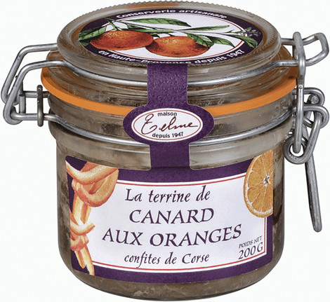 Maison Telme Ententerrine mit kandierten korsischen Orangen 200 g - Bild 1