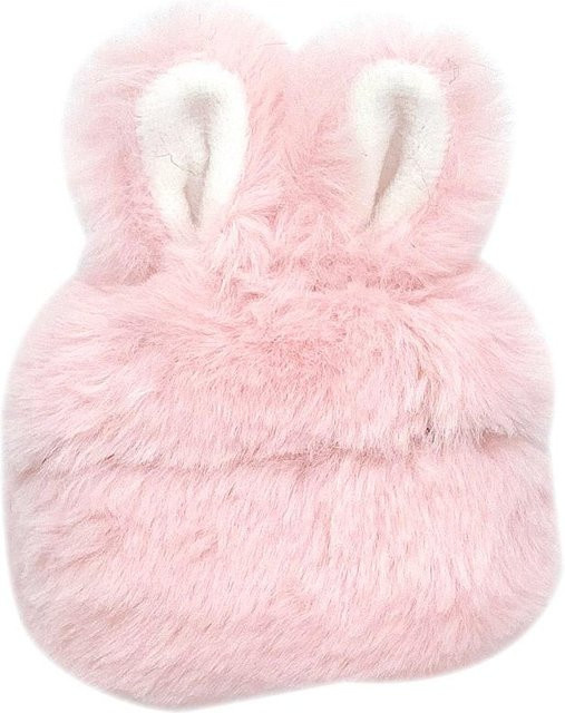 Flauschige Pelz-Schutzhülle für Apple AirPods 3 in Pink - Bild 1