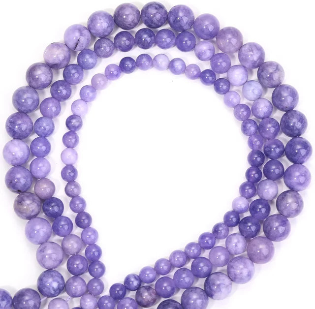 SANSWL Charoite Lose Perlen, Bunt, Unisex - Bild 1