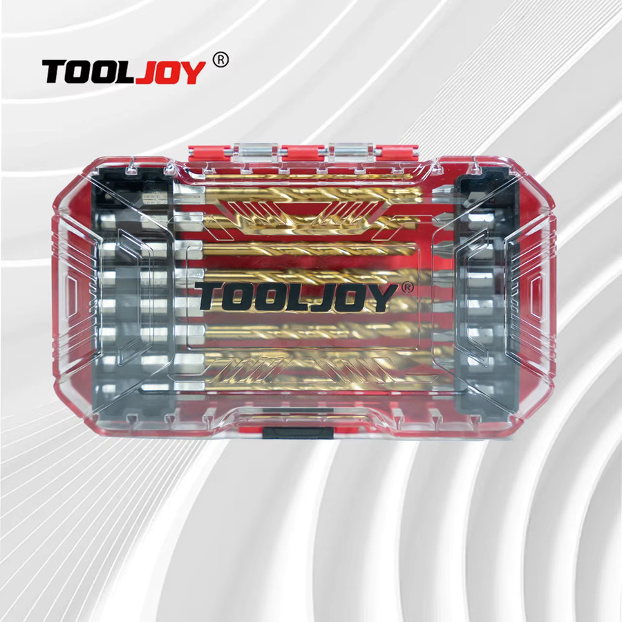 TOOLJOY 24-teiliges Titan-beschichtetes Bohrer-Set aus Edelstahl - Bild 3