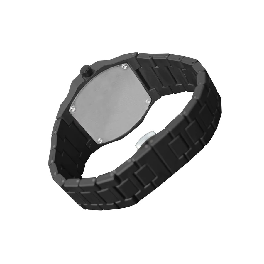 Armbanduhr Quarz, Kunststoff, Schwarz, Herren - Bild 5