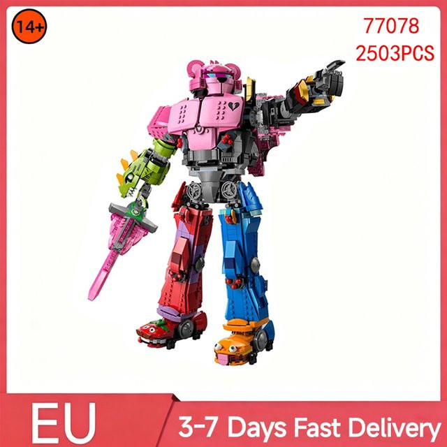 WSUEL Mecha Team Leader Spielzeugroboter-Modell, 2503 Teile, ab 14 Jahre - Bild 1