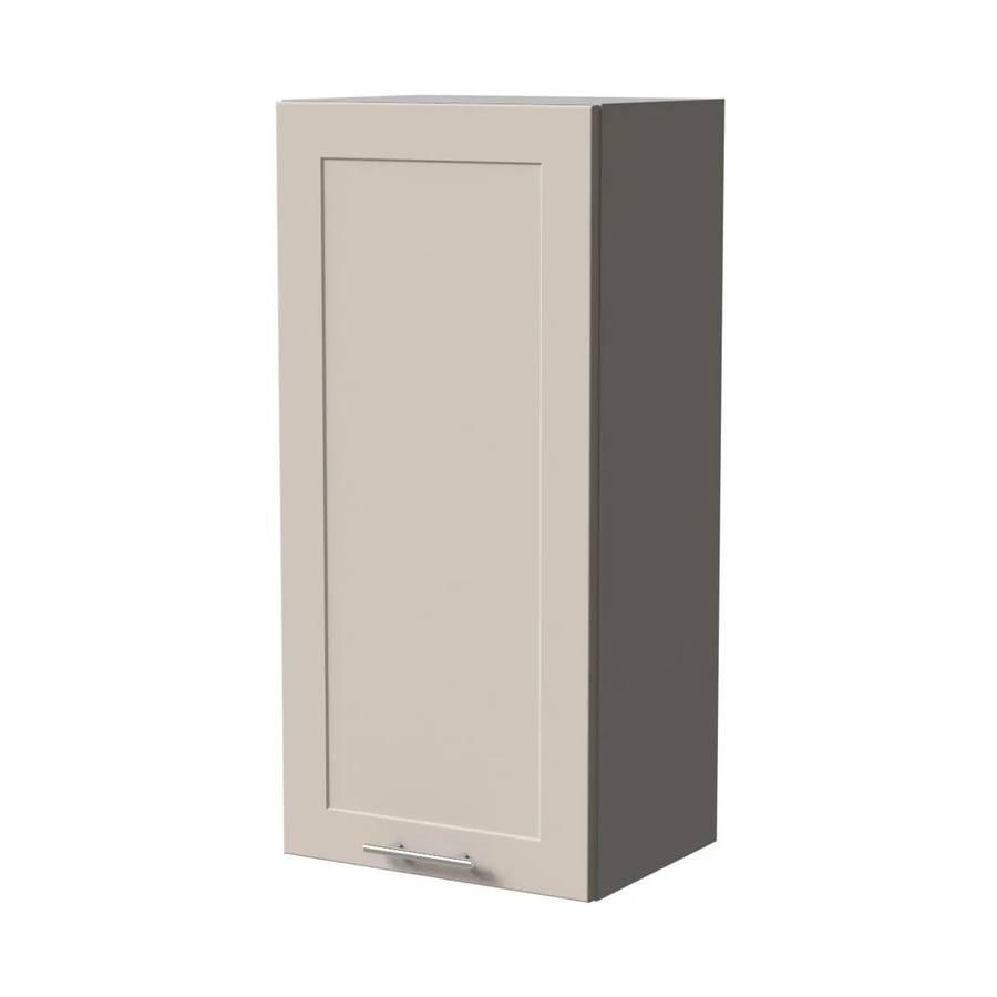 Feldmann-Wohnen Hängeschrank Oslo in Kaschmir Grau Matt, B/T/H: 45 x 32,5 x 96 cm - Bild 2
