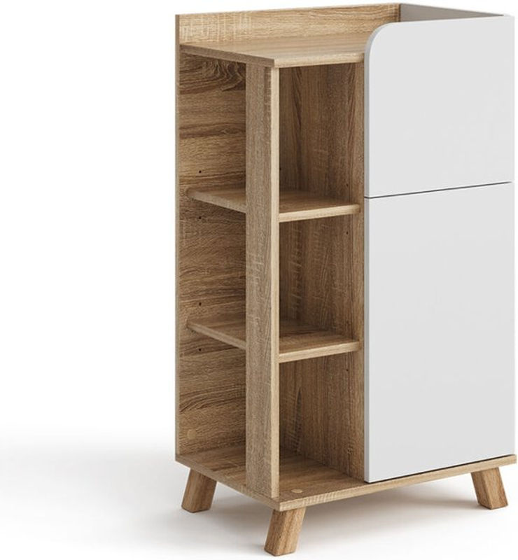 Vicco Unterschrank Karen Badschrank in Weiß, B/T/H: 50 x 19,67 x 90 cm - Bild 2