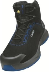Uvex x-craft S2 Sicherheitsschuhe Schwarz Blau Größe 36 Weite 10 - Bild 1
