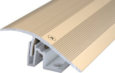 CARL PRINZ Anpassungsprofil PS 400 XXL aus Aluminium, goldfarben, B/H: 55 x 20 mm, versenkt gelocht - Bild 1