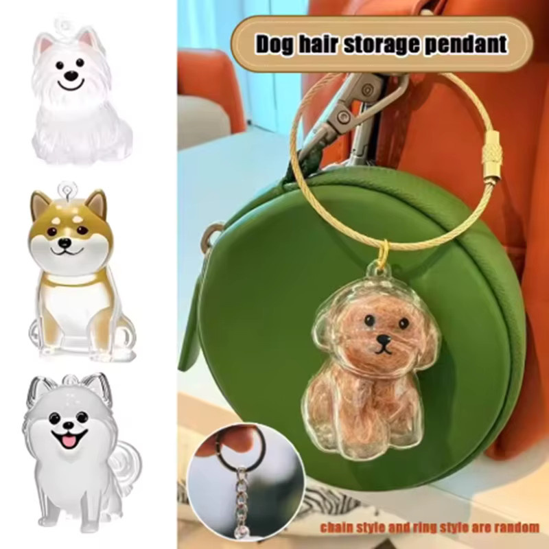 Fishsheep Anhänger, Gedenkharz, Hundehaar-Aufbewahrungskapsel, Unisex - Bild 1