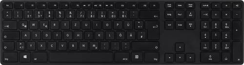 Matias Wireless USB-C Tastatur Schwarz QWERTZ Deutsch mit Scissor-Mechanik - Bild 1