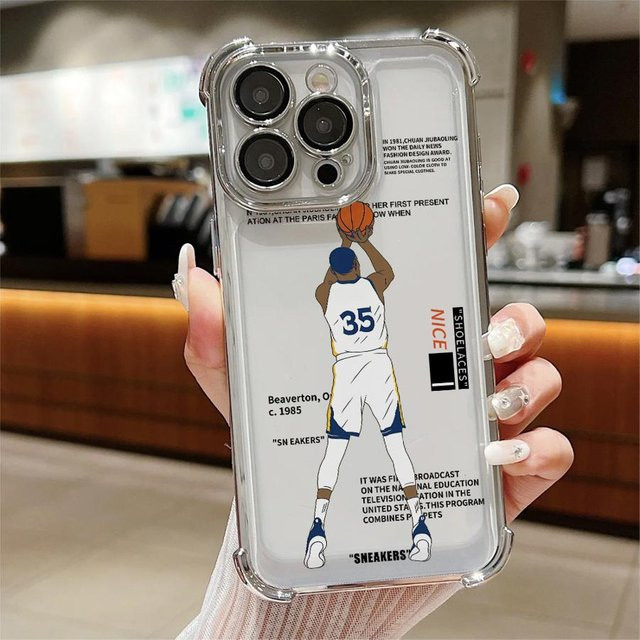 Handyhülle Softcover mit Basketball Sneaker Design für Apple iPhone 11 12 13 14 15 Pro Max 16e in Multicolour - Bild 1