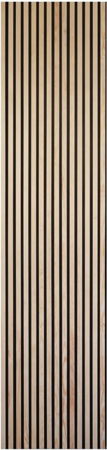Kosche Akustikpaneel Kiefer Massiv in Braun und Beige, Breite: 56,1 cm, Höhe: 240 cm - Bild 1