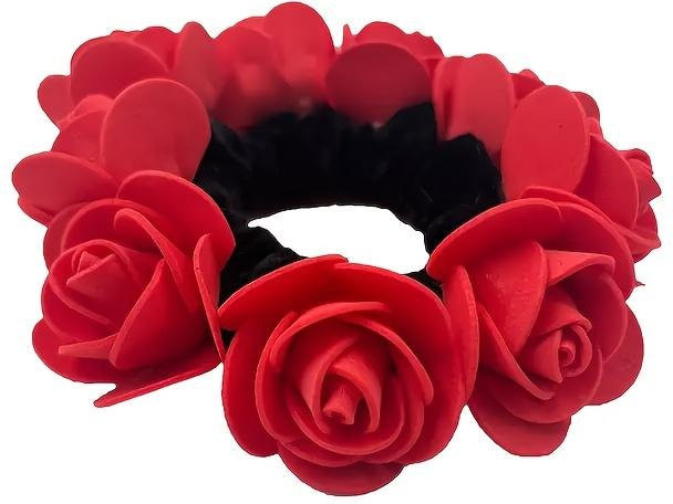 ouyaohong Haarband Rosenblumen, rot, Damen - Bild 1
