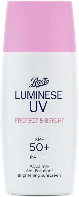 Boots Luminese UV Protect & Bright Sonnencreme SPF 50+, 40 ml - Bild 1