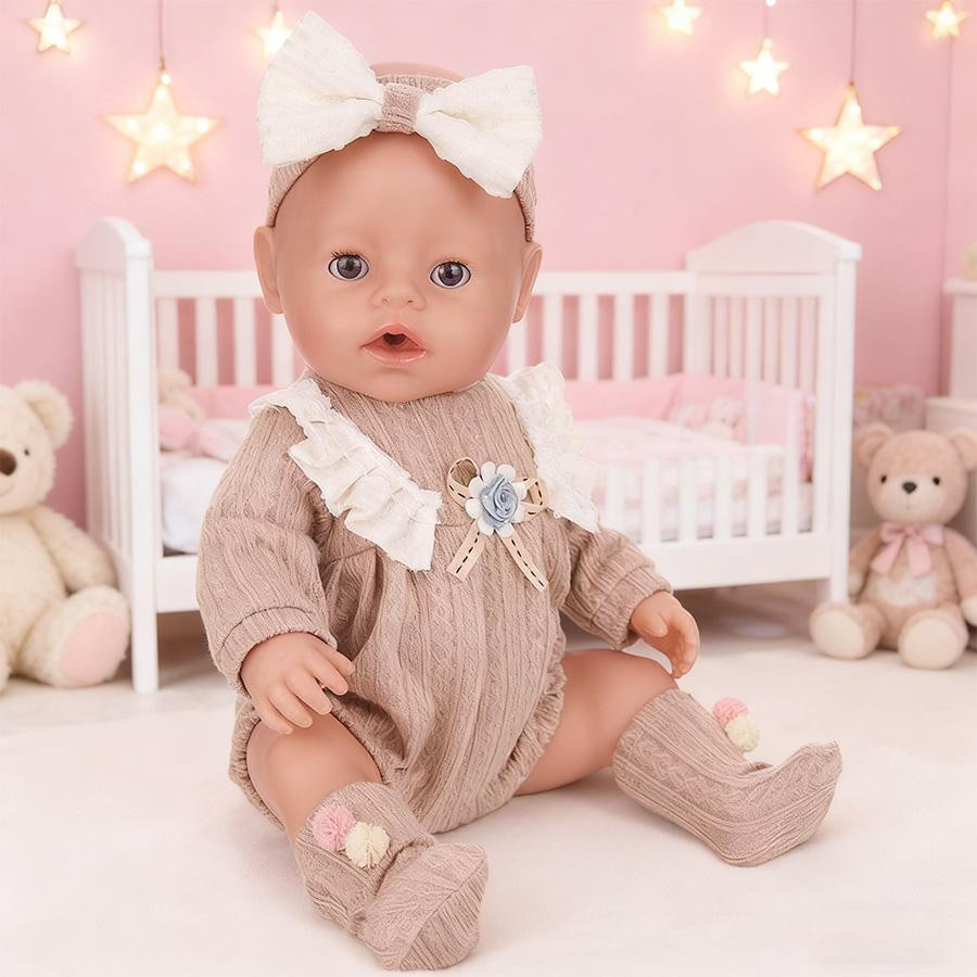 Linyi toy Puppe rosa Stoff Plüsch - Bild 2