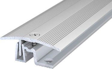 CARL PRINZ Übergangsprofil PS 400 aus Aluminium, silberfarben, B/H: 38 x 15 mm, versenkt gelocht - Bild 1