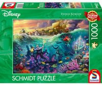 Schmidt Spiele Disney Arielle die Meerjungfrau Ursula Puzzle von Thomas Kinkade Studios mit 1000 Teilen - Bild 1
