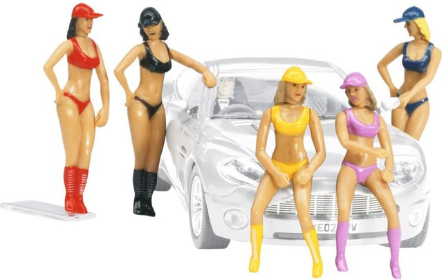 Carrera Diverse Pit Babes, Fahrzeuge - Bild 1