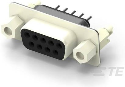 TE Connectivity 2301838-2 D-SUB Steckverbinder in Weiß - Bild 1