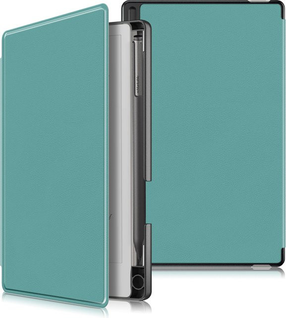 reMarkable Paper Pro Move Smart Cover aus Leder mit Stifthalter in Schwarz - Bild 1