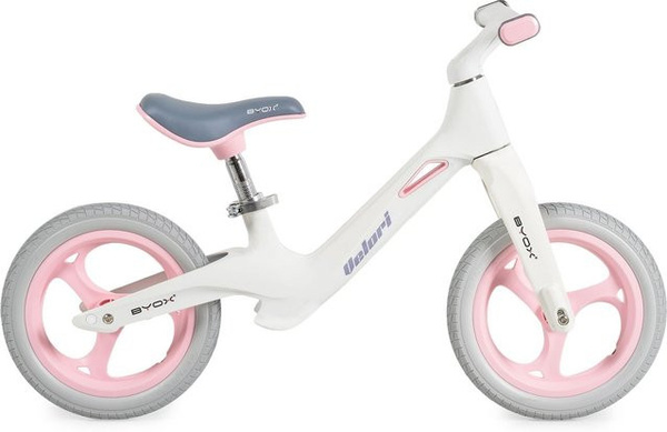 Byox Velori Laufrad 12 Zoll rosa mit Musik und Licht ab 2 Jahren