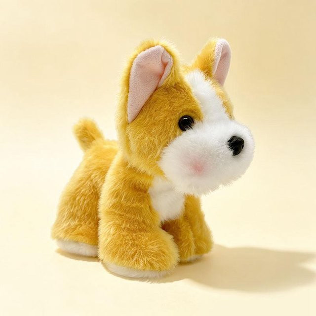 Yiran toy Steh-Plüschtiere, Jagdhund-Puppe, 15cm, ab 0 Jahren - Bild 1