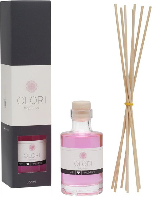 Olori Raumduft Wildrose Reed Diffuser blumig 100 ml - Bild 1