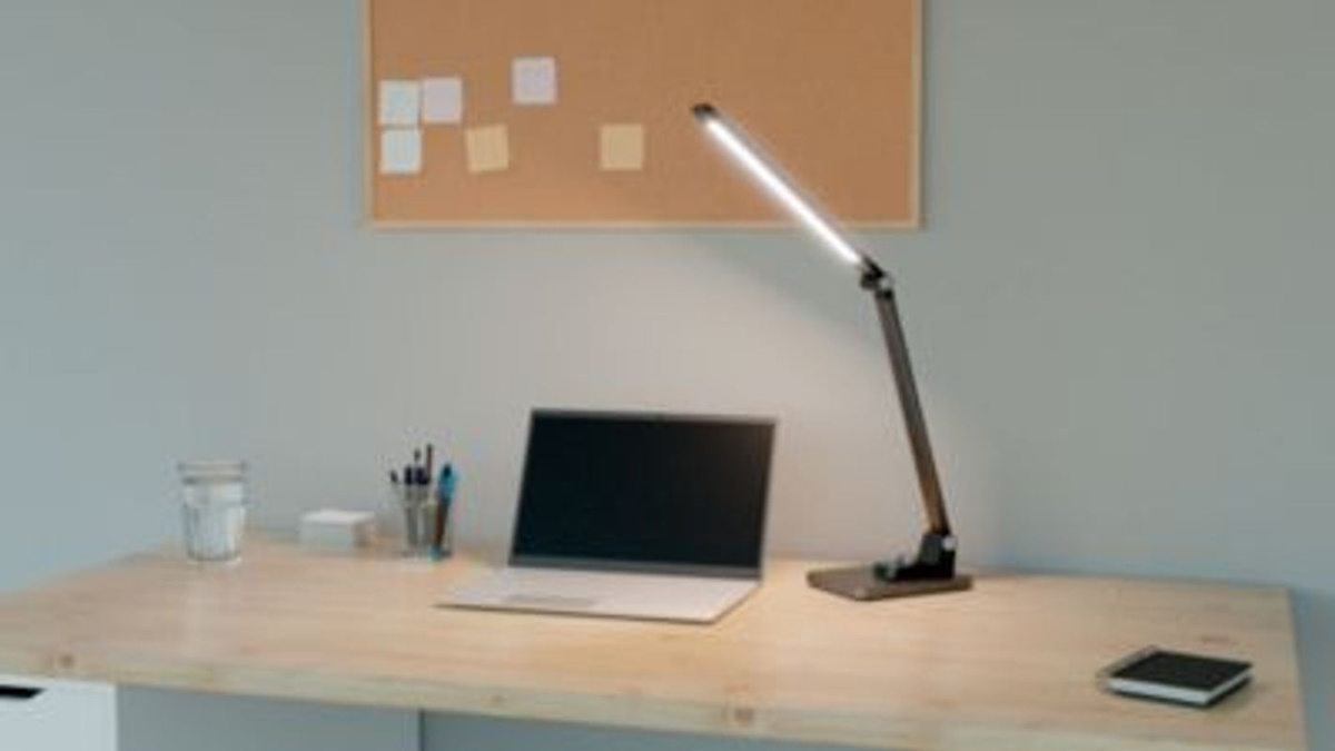 Hansa LED Tischleuchte Breeze, dimmbar, regulierbare Farbtemperatur, grau - Bild 2
