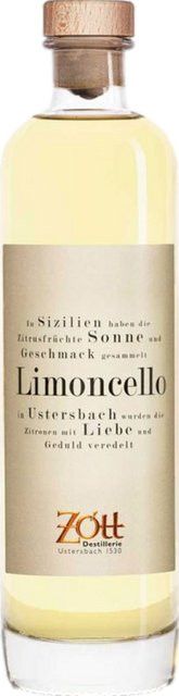 Zott Limoncello Likör, Deutschland, 31% Vol., 0,5 l - Bild 1