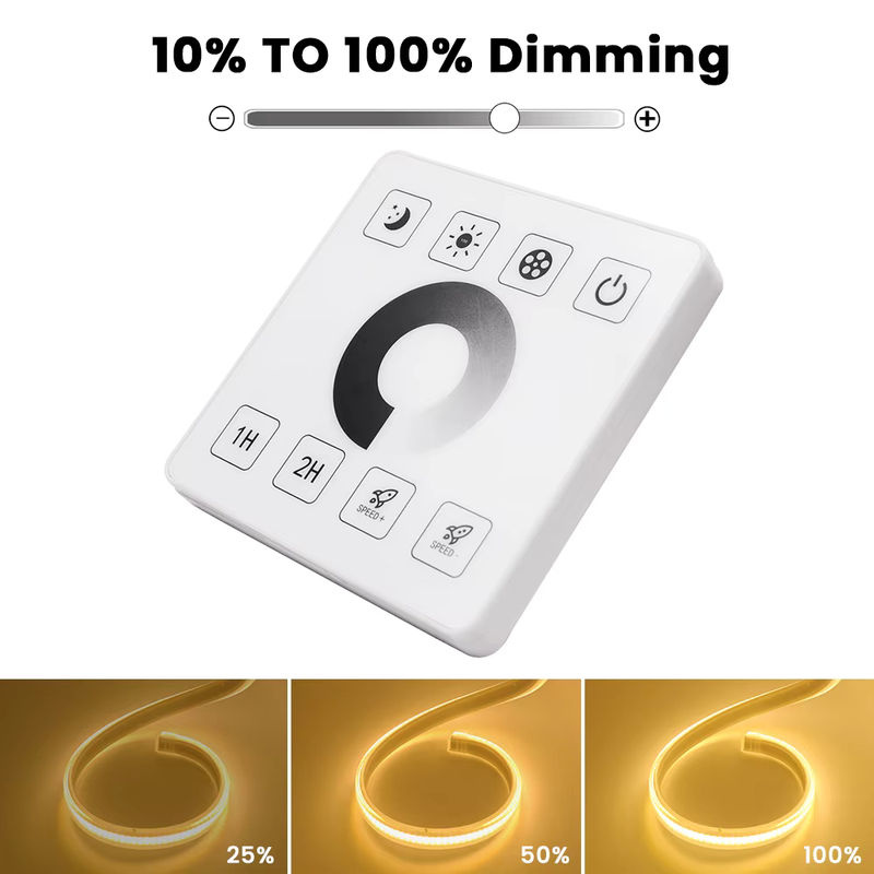 GAHADA LED Dimmer Controller mit Tuya WIFI, Bluetooth und RF Touch Panel für 8mm COB LED Streifen - Bild 4