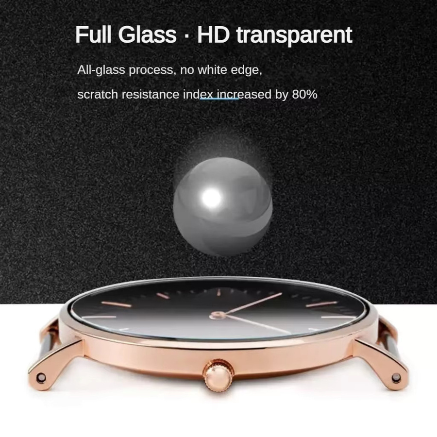 YIFILM Smartwatch Schutzfolie Glas, 34-43 mm, Unisex - Bild 4