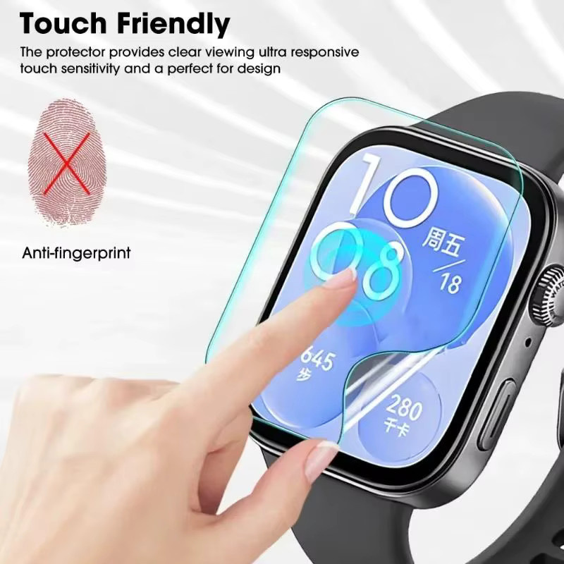 Huawei Displayschutzfolie Hydrogel, 3/5 Stück, transparent - Bild 4