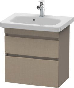 Duravit Waschtischunterschrank DuraStyle wandhängend mit 2 Schubladen B: 58 cm, T: 36,8 cm, H: 61 cm - Bild 1