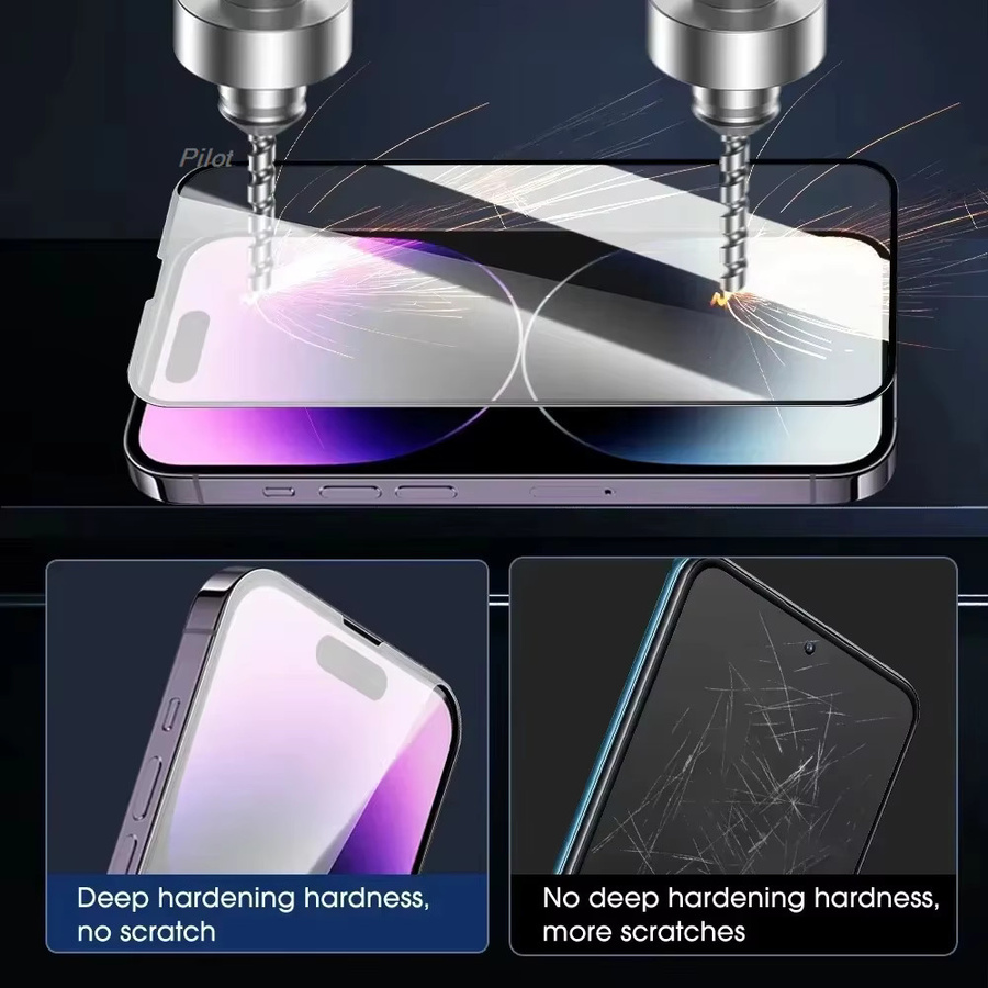 Samsung Schutzfolie aus gehärtetem Glas für S26 Ultra und S26+, transparent, stoßfest und staubdicht mit Unterstützung der Fingerabdruck-Entsperrung, 2 oder 4 Stück - Bild 2