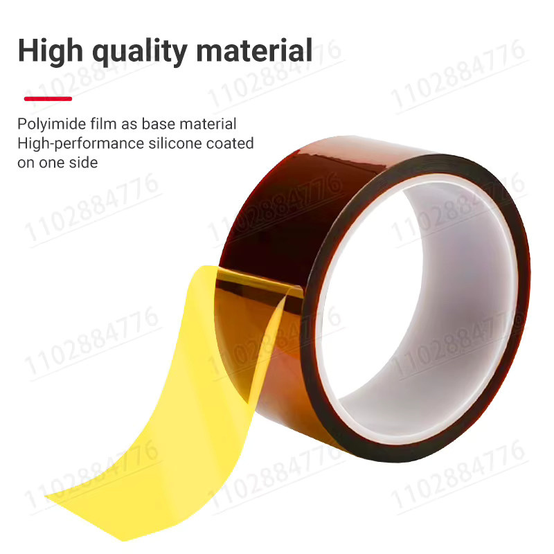 DIVEDEER Polyimid-Kapton-Band in Orange, hitzebeständiges und hochtemperaturisolierendes Elektronik-Schweißband für den professionellen Industrieeinsatz - Bild 4