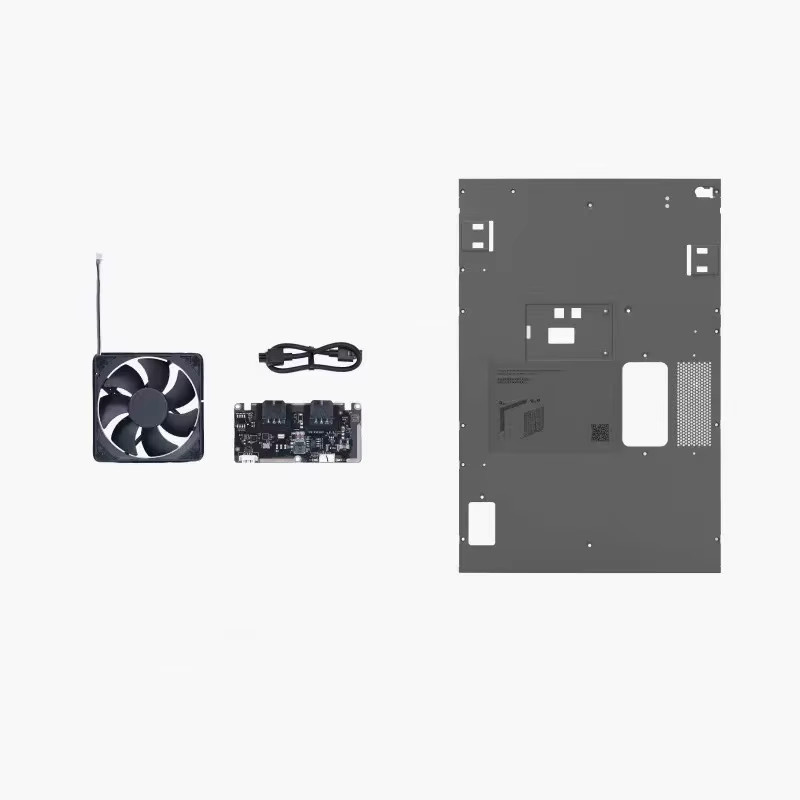 Bambulab Externes Abluftventilator-Kit für P2S 3D-Drucker in Schwarz - Bild 2