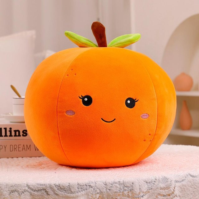 Yiran toy Squishy Kuscheltier Obst, Plüschtier, Orange, ab 3 Jahre - Bild 1