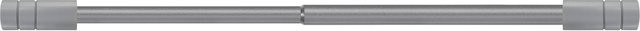 POCOline Stilgarnitur aus Metall in Anthrazit mit Rillen-Design, ausziehbar von 130 bis 240 cm, Durchmesser: 1,6 cm - Bild 1