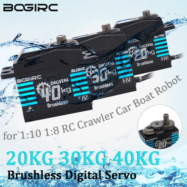 BOGIRC Digitalservo, Metall, Schwarz, Zubehör - Bild 1